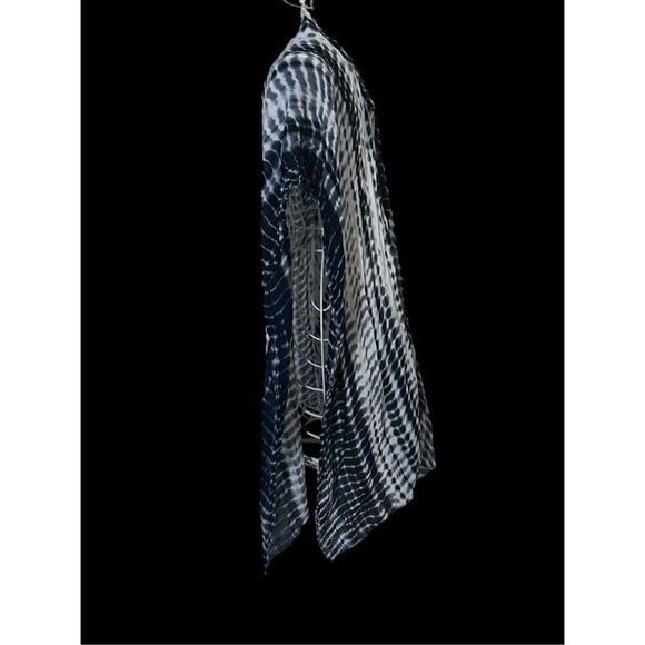 Beautiful UNIQUE Michael Stars Anthropologie Ruana Wrap Scarf Tie Dye Cover Up - Picture 3 of 8